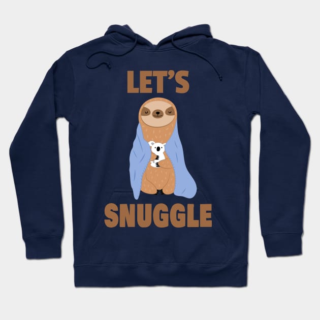Snuggle Sloth Hoodie by RockettGraph1cs